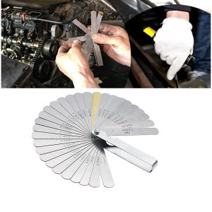 0.04mm-0.88mm Fuller Gauge Stainless Steel Feeler Gauge Filler Gauge Alat Ukur Celah