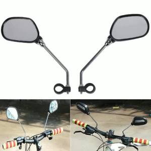 1 Pair Bicycle Rear View Mirror Clear Wide Range Back Sight Rearview Mirror For MTB Road Bike Cycling Components Parts