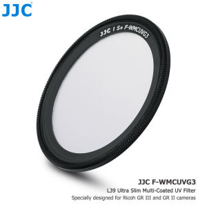 JJC | JJC UV Protective Filter for Ricoh GR IV HDF GR IV Monochrome GRIV GR4 GR IIIx HDF GR3x HDF GR III HDF GR3 HDF GR II UV Filter