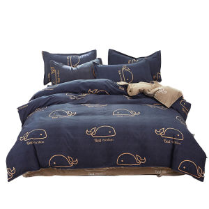 Mens Single Bedding Cover Single Piece 150x200x230 Student Dormitory Childrens Four-Piece Set Separate Quilt Cover 180 Winter