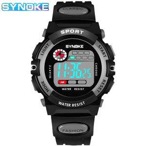 SYNOKE Student Kids Digital Watch Sports Waterproof Boy Electronic Watch Shock Resist Multifunctional Luminous Fashion