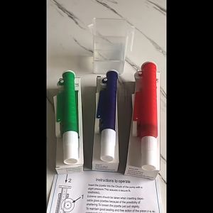 10/25ML Pipette Pumps: Laboratory Assistive Suction Device for Disposable Plastic and Glass Pipettes