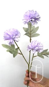 Bunga Artificial / Bunga Palsu  / Bunga Purple / Bunga Ungu / Bunga Pompom Ungu