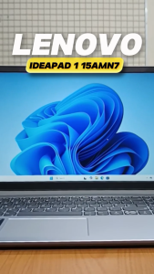 LAPTOP LOW BUDGET LENOVO IDEAPAD 1 15AMN7 AMD ATHLON SILVER  7120U RAM 8 GB LPDDR5 SSD 512GB AMD RADEON GRAPHICS 15.6 FHD SUPPORT WiFi6