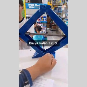 Dongkrak Mobil Manual 2Ton Scissor Jack H&L HnL HL HL HHTS0001 Jembatan Mobil Manual Dongkrak Buaya Hidrolik