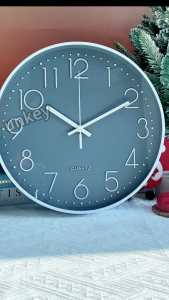 12 inches Wall Clock Quartz Clock Modern Minimalist Living Room Home Wall Clock Home Decor