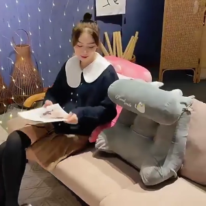 Waist support pillow bed rest pillow reading pillow removable mattress waist pillow