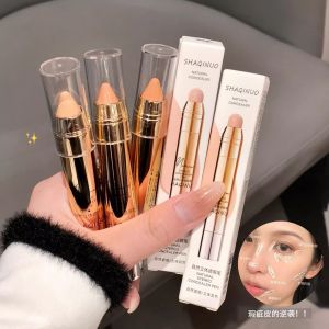 Matte Highlighting Concealer Pen Natural Spot Covering Dark Circles Acne Marks Beauty Makeup Tool Facial Concealer Stick