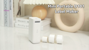 NIIMBOT D101 Thermal Label Printer 1 Inch Multifunctional Bluetooth Inkless Printing Label Maker Beauty Food Name Sticker Storage Label Machine