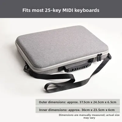 Portable Thickened Waterproof 49-Key 61-Key MIDI Keyboard Case Red Beard Electronic Organ Synthesizer Instrument Bag