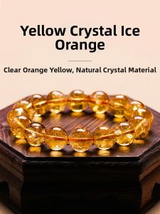 SIFUYUAN | Natural Yellow Citrine Bracelet