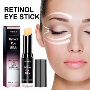 Retinol Eye Cream Stick Collagen Fade Fine Lines Wrinkle Lightening Dark Circles Firming Eye Bags Puffiness Moisturizing Eye Cre