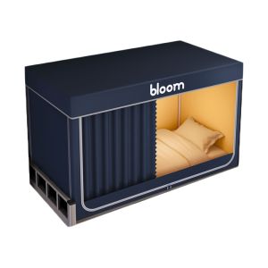 HAOMIAN | Strong Light Blocking Bed Curtain and Mosquito Net Single Dormitory Bed
