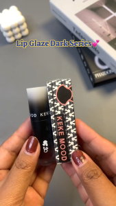 KEKEMOOD Lip Glaze Dark Series Lipstick Waterproof Lipstik Velvet Lip Gloss - XX045