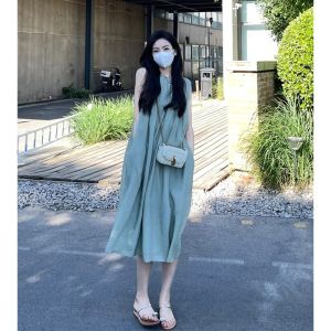 New Fashion Spring Ladies Sleeveless Dress