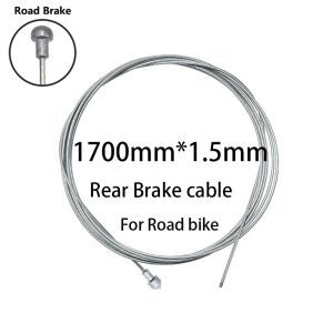 Bicycle Shift & Brake Cable Stainless Steel Inner Cable 1.7M/2.1M Mountain Road Bike Shift Cable Fixed Gear Inner Cable