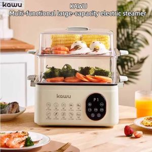 Kawu Steamer Large-Capacity Cooking Stew Hot Pot Integrated Multifunctional Smart Appointment Three-Layer Transparent gift