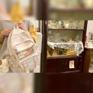 Desisltyle Tas Populer 2025 Tas Sekolah Anak Perempuan Kekinian Versi Korea Terbaru Ransel Siswa Berkapasitas Besar