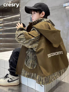 Hooded Childrens Jacket Spring