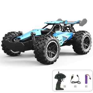 1:18 2.4G Remote Control Car 15km/H High Speed Rc Car Rubber Tires Off Road RC Crawler RC Racing Car Toys Vehicle Toy Car for Boys Kid Gift