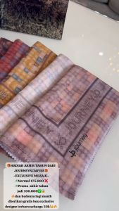 Journey Scarves MOZAIK x MOLLA Series Jilbab Exslusive Terbaru Desember 2024