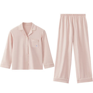 HODO | Pure Cotton Long Sleeve Childrens Sleepwear Home Clothes Set For Boys And Girls Anti-Mite Antibacterial Spring Autumn Hodo