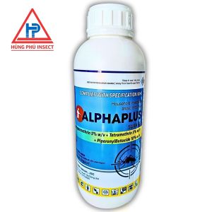 Thuốc Diệt Côn Trùng ALPHA PLUS SE 1LÍT Nhập Khẩu Anh Quốc – Diệt Muỗi Ruồi Gián Cực Mạnh Hoạt Chất Tương Tự Fendona