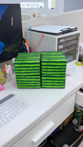 32 Gói Khăn Giấy Botare 3 Lớp 60 Tờ - Gói Nhỏ Tiện Lợi Họa Tiết Dưa Hấu