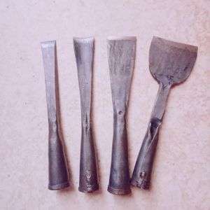 Bộ 4 Món Đục gỗ chàng gỗ cầm tay Đúc thép đen Siêu Cứng Siêu Bền Siêu Bén