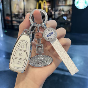 เคสกุญแจรีโมทรถยนต์ฟอร์ด Fiesta Focus EcoSport ฝาครอบกุญแจพวงกุญแจฟอร์ด เคสกุญแจรถ ford