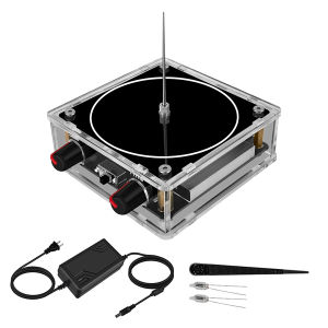 Music Tesla Coil Bluetooth/AUX Dual Mode Music Box Artificial Lightning Touchable Audio Input Bluetooth Science Experiments