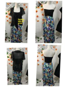Dressfashion hitam colorful