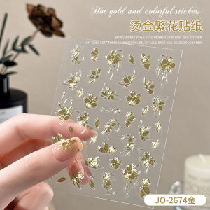 2025 New Year Snake Zodiac Nail Art Stickers 3D Relief Cartoon Pattern Nail Decorations Adhesive Stamps for Beauty Tools
