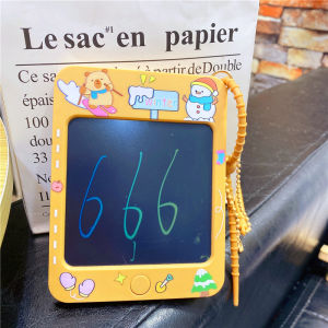 Creative Medium Capybara Graffiti Drawing Board Keychain Pendant Student LCD Handwriting Board Bag Charm Cartoon Style Erasable