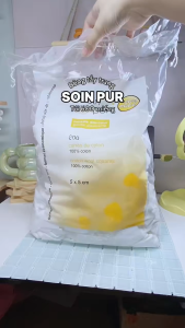 Bông tẩy trang cotton mịn không xơ bông Le Soin Pur 600 miếng - Pháp