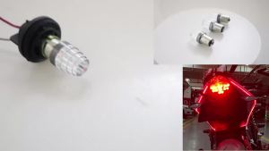 2 Chiếc 1156 BA15S 1157 BAY15D Nhấp Nháy Đèn Phanh Nhấp Nháy Cảnh Báo Đèn Hậu 9SMD 12V Đa Năng Ô Tô Xe Máy Đèn Tín Hiệu