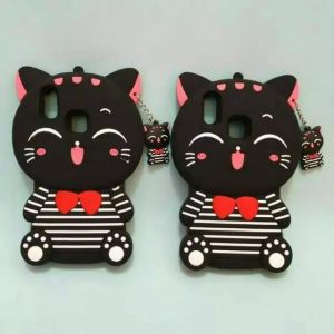 Casing Vivo Y91 Y93 Y95 Y01 Y11 Y12i Y12 Y15 Y17 Y19 Y15s Y15a Y16 Y22 Y22s Y35 Soft Case Boneka Kucing Motif Karakter Boneka Kucing Pelindung Handphone Lucu