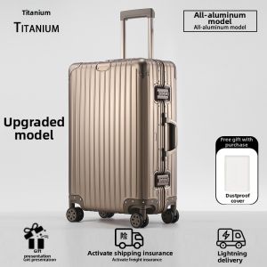 MLZH | Aluminum Alloy Password Secure Suitcase