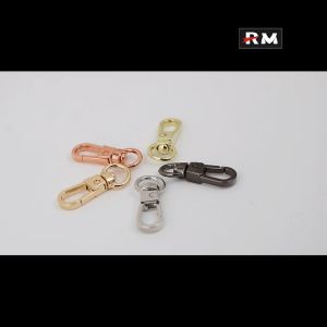 [Reinforced] Zinc Alloy Bag Strap Hook And Bag Chain Buckle Round Tail Spring Buckle Swivel Lobster Buckle Luggage Hardware Accessories Pet Dog Lanyard Buckle Ring Lock Buckle