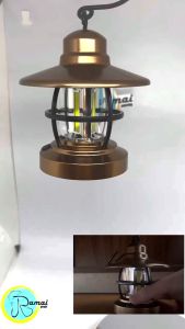 Lampu Lentera LED tenda camping COB Emergency Lamp terang camping hiking memancing