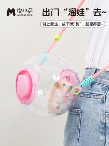 Portable Hamster Cage Golden Retriever Luxury Villa House Exotic Pet Supplies Acrylic Material Carry-On Hamster Ball Toy