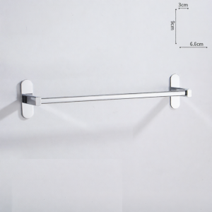 ROLONG | Wall-mounted Stainless Steel Towel Rack Single Bar