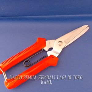 Gunting Plat Besi / Seng Korea Serbaguna 8" Bison