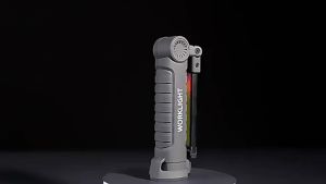 Portable COB LED Folding Flashlight - Magnetic Work Light Lantern USB Rechargeable Emergency Repair Camping Torch Lamp with Hook