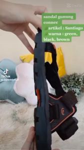 Connec Sepatu Sandal gunung Pria Murah terbaru outdoor adventure bisa COD Bayar ditempat / Sandal Pria / Sendal gunung model terbaru / sandal selop /Sandal Murah / sandal gunung Pria / Sandal Gunung Pria 100% Kulit Anti Slip Keren