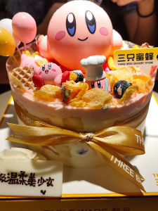 KIRBY Stuffed Toy Scene Pendant Kawaii Gift