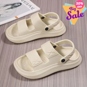 2026 High Quality Summer Fashion Solid Color Convenient Mens Lightweight Slip on Casual Wear Resistant Large Size Sandals