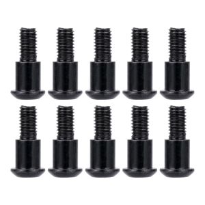 10Pcs M3x4x10mm Hex Buttonhead Incision Kingpin Shoulder Screws for Axial SCX10 AR44 AR45 Capra F9 Portal Axle Upgrade Parts