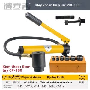 Dụng Cụ Mở Lỗ Thủy Lực Cho Tấm Kim Loại Và Nhôm Mỏng