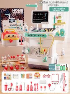BABYSHOME | Educational Role-play Doctor Kit for Kids 3-6 Years Set